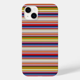 Hot colourful stripes Case-Mate iPhone 14 plus case