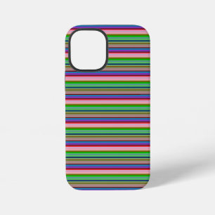 Hot colourful stripes iPhone 12 mini case