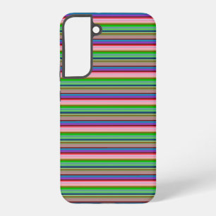 Hot colourful stripes samsung galaxy case