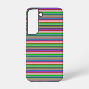 Hot colourful stripes samsung galaxy case
