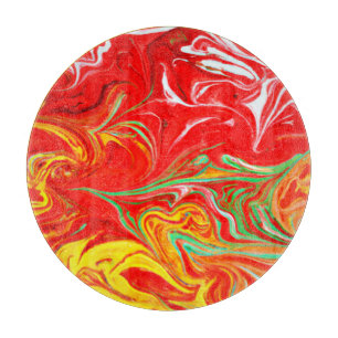 Hot Colours Patterns Art. Buy Now Cutting Board
