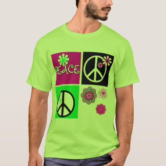 Hot Colours Peace T-shirts and Gifts