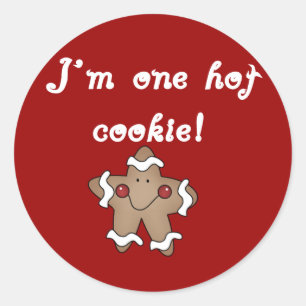 Hot Cookie Tshirts and Gifts Classic Round Sticker