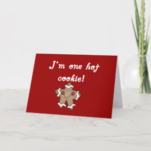 Hot Cookie Tshirts and Gifts Holiday Card