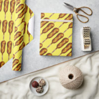Hot Corn Dog Corndog Mustard Junk Food Foodie