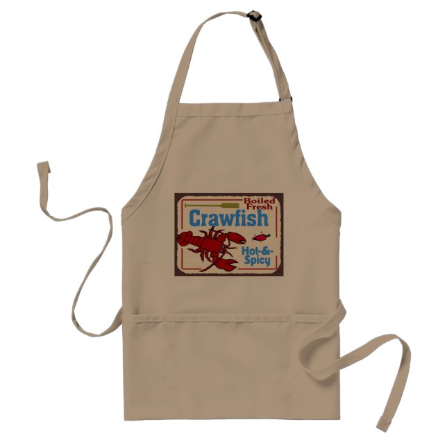 Hot Crawfish Standard Apron (Front)