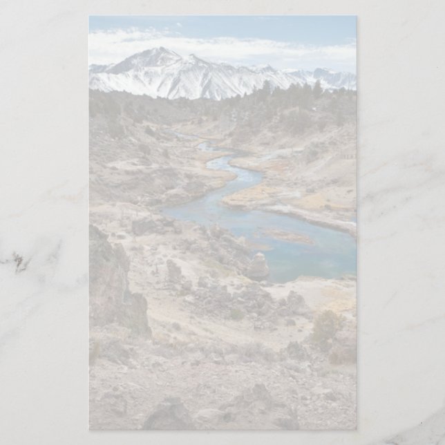 Hot Creek Gulch Stationery (Front)