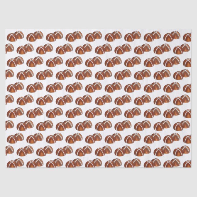 Hot Cross Buns British Food Baking Pastry Bakery Tissue Paper (Front)