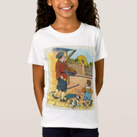Hot-cross Buns, Mother Goose Nursery Rhyme Picture