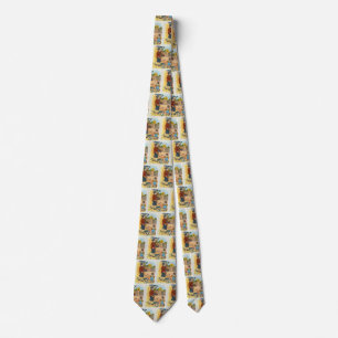 Hot-cross Buns, Mother Goose Nursery Rhyme Picture Tie