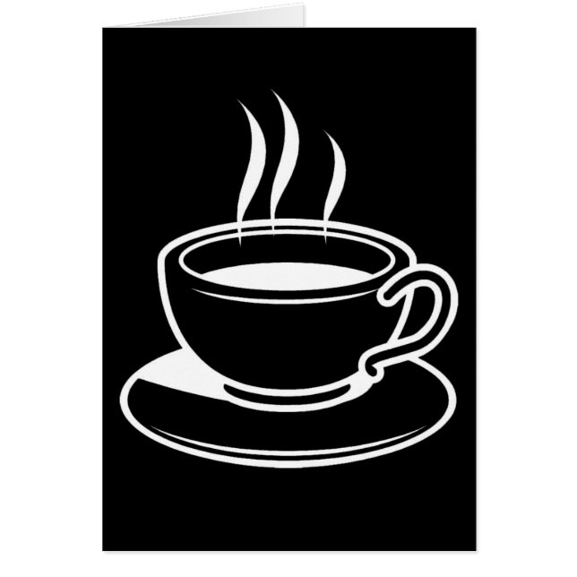 Hot Cup of Coffee - Black (Front)