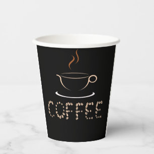 Hot Cup Of Steaming Coffee 