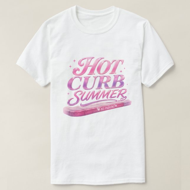 Hot Curb Summer T-Shirt (Design Front)
