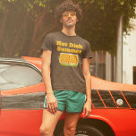 Hot Dish Summer Funny Casserole Graphic T-Shirt<br><div class="desc">Forget Hot Girl Summer,  it's time for Hot Dish Summer. A tasty casserole in a vintage pan matches the retro style lettering on this graphic tee.</div>