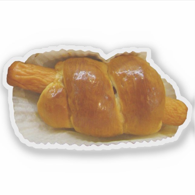 Hot Dog Cake ... Asian Dessert Food (Front)