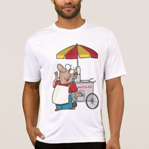 Hot Dog Cart Vendor Street Food Seller T-Shirt