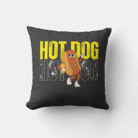 Hot Dog Cartoon Retro Food Graphic