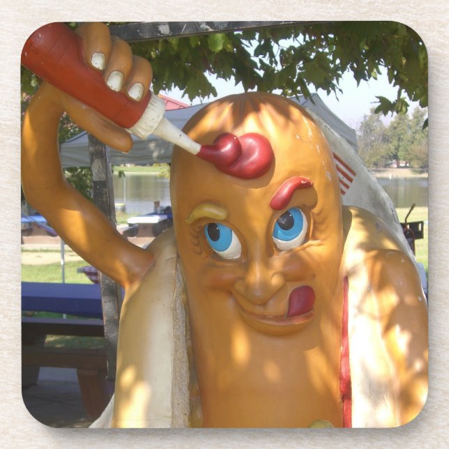 Hot Dog Coaster (Front)