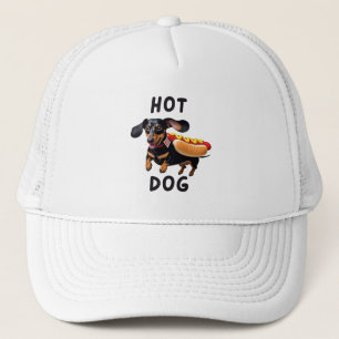 Hot Dog Dachshund Cap – Funny Dog Lover Hat
