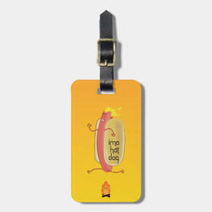 Hot Dog Dare Devil Luggage Tag