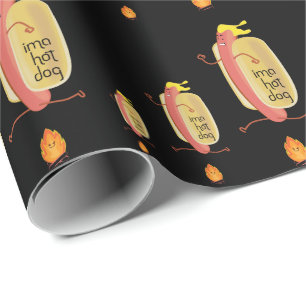 Hot Dog Dare Devil Wrapping Paper