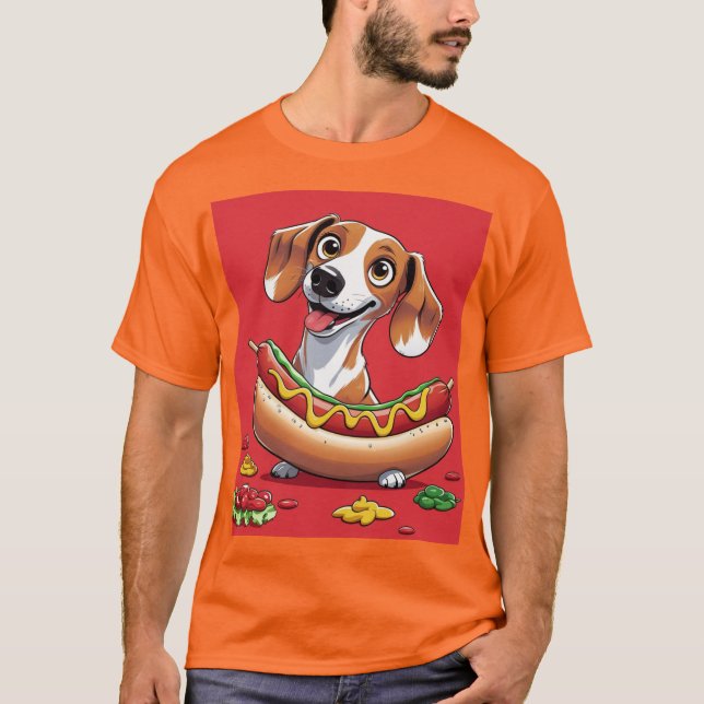 Hot Dog Delight T-Shirt (Front)