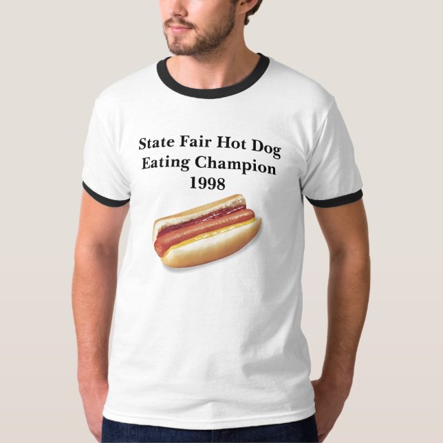 Hot Dog Eating Champion T-Shirt (Front)
