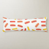Hot Dog Fast Food BBQ Pattern
