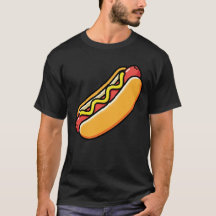Hot Dog Funny Snack Illustration