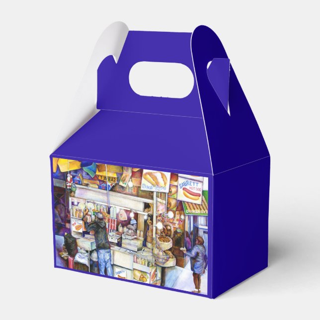 Hot Dog God, New York Favour Box (Front Side)