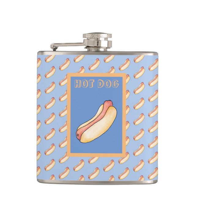 Hot dog hip flask (Front)