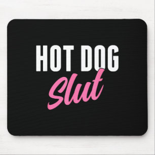 Hot Dog Hot Dog Lover Funny Hot Dog Humour Mouse Pad