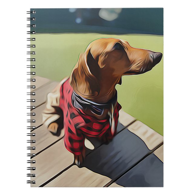 Hot Dog Hot Owner Notebook (Front)