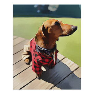 Hot Dog Hot Owner Photo Print
