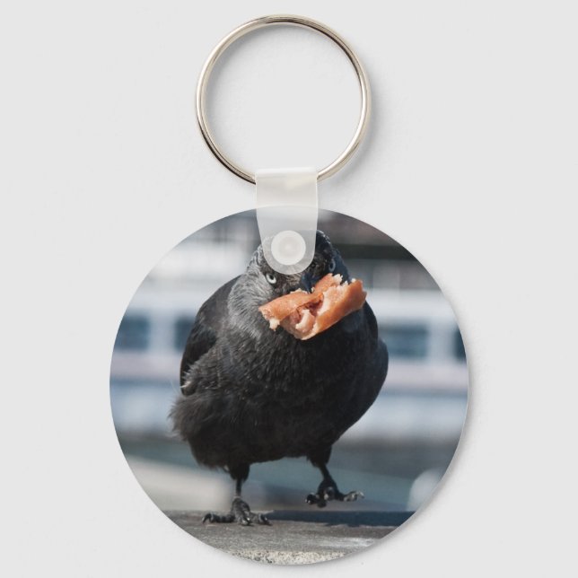 Hot dog hunter key ring (Front)