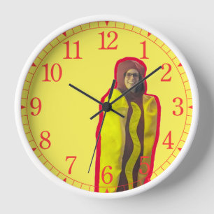 Hot Dog Jess Clock