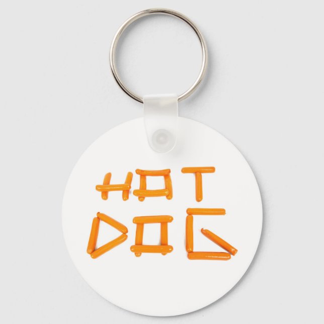 HOT DOG KEY RING (Front)