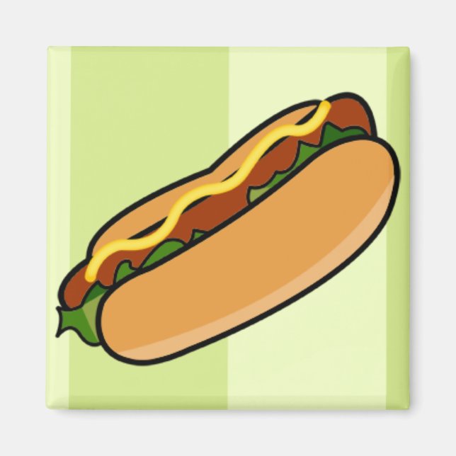 Hot Dog Magnet (Front)