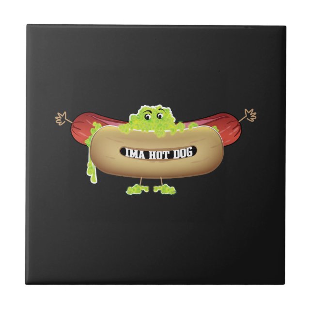 HOT DOG MAN TILE (Front)