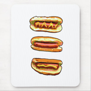 Hot dog mousepad
