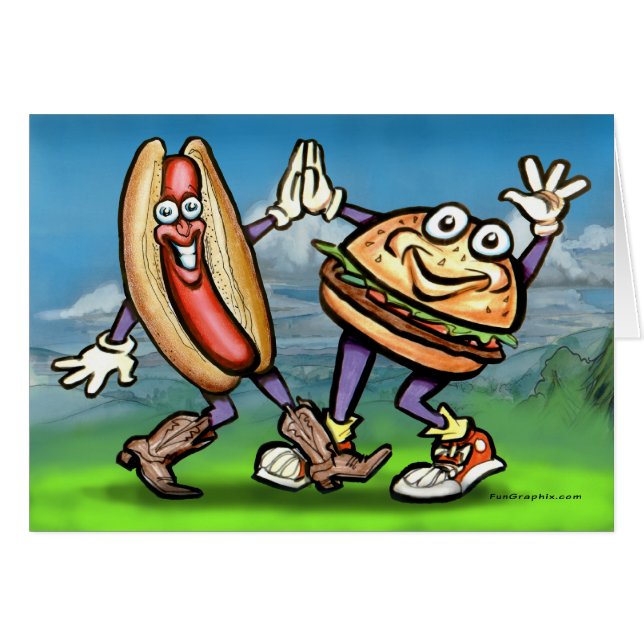 Hot Dog n Hamburger (Front Horizontal)