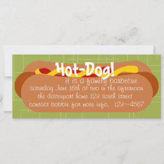 Hot Dog! Party Invitation