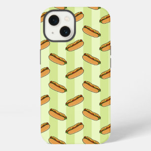 Hot Dog Pattern iPad Case