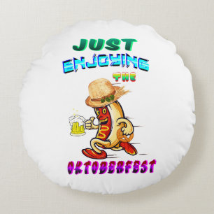 Hot dog round cushion