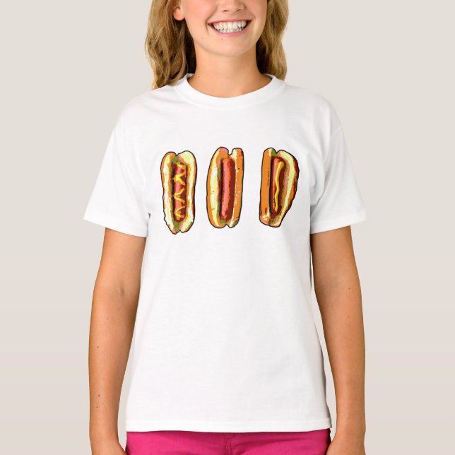 Hot dog t shirt (Front)