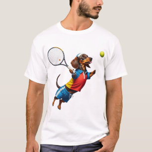 hot dog tennis T-Shirt
