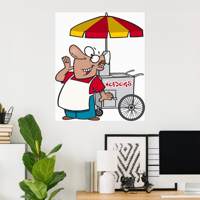 Hot Dog Vendor Poster (Creator Uploaded)
