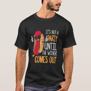 Hot Dog Vintage Grilling T-Shirt