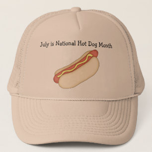 Hot Dog with Mustard Hat