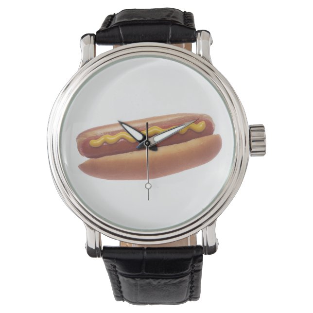 Hot Dog with Mustard Watch (Front)